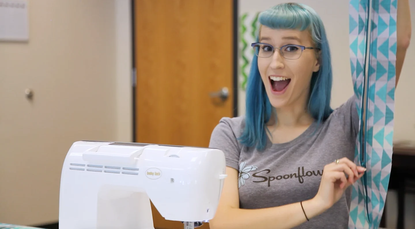 DIY dog bed | The Spoonflower Blog