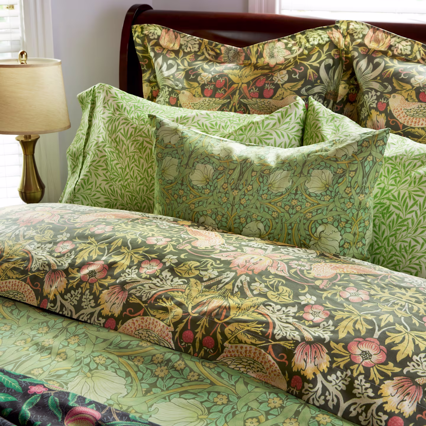 Morris inspired bedding