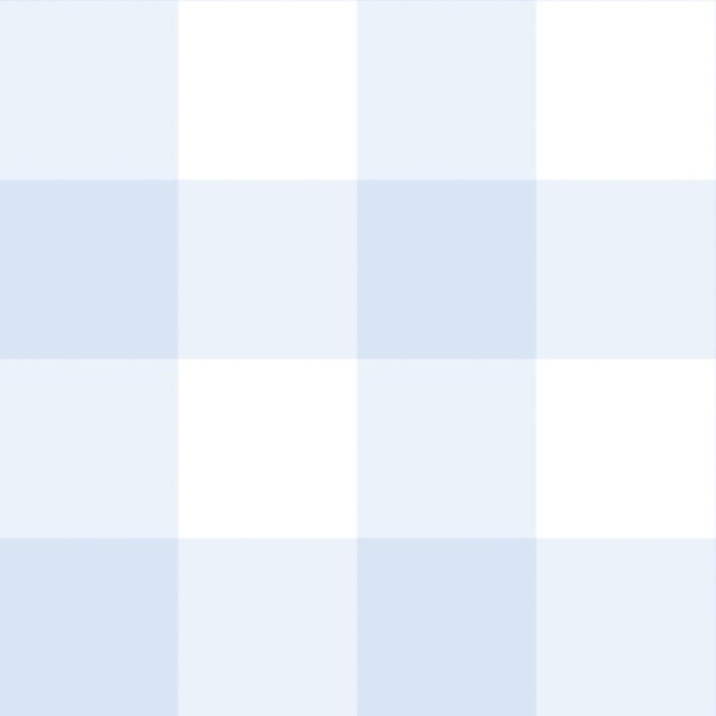 3" Chambray Blue Gingham: Large Check - Buffalo Check, Buffalo Plaid Wallpaper by dept_6