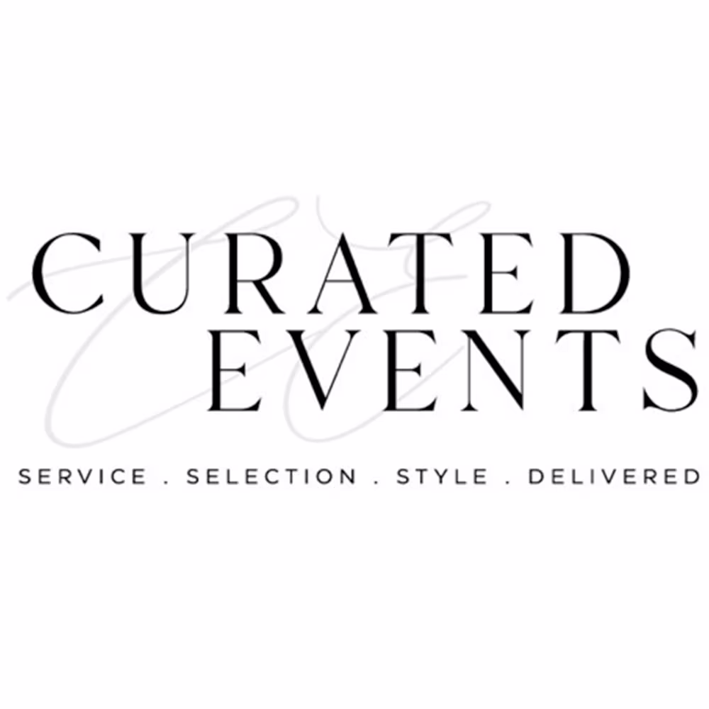 Logo for CURATED EVENTS 