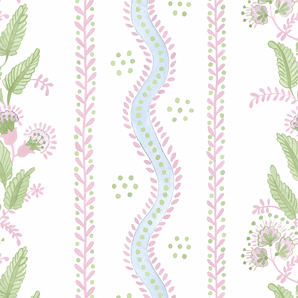 A floral stripe design from danika_herrick
