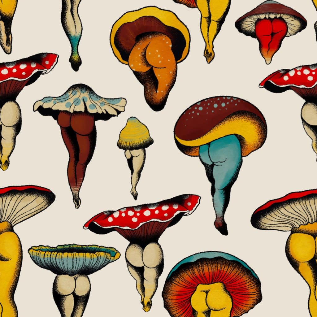 Buttshroom design