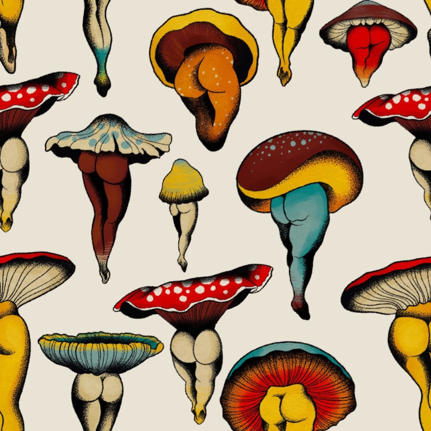 Buttshroom design