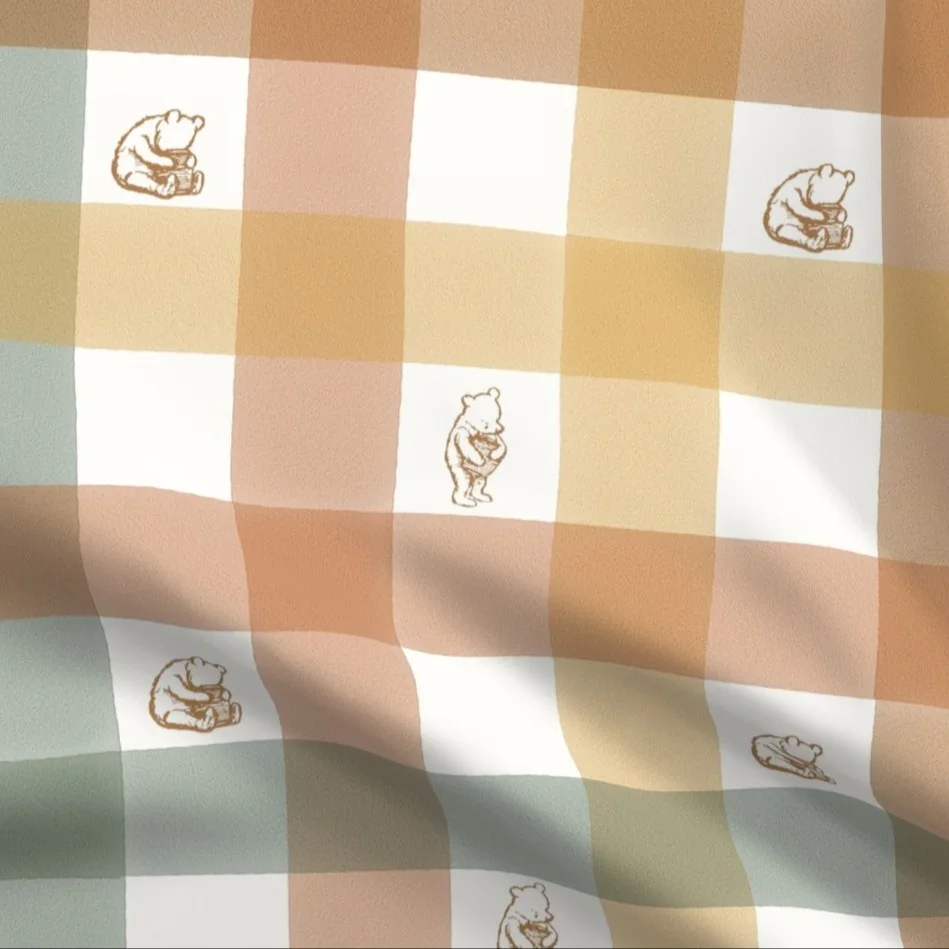 Classic Winnie the Pooh fabric by at_the_cottage