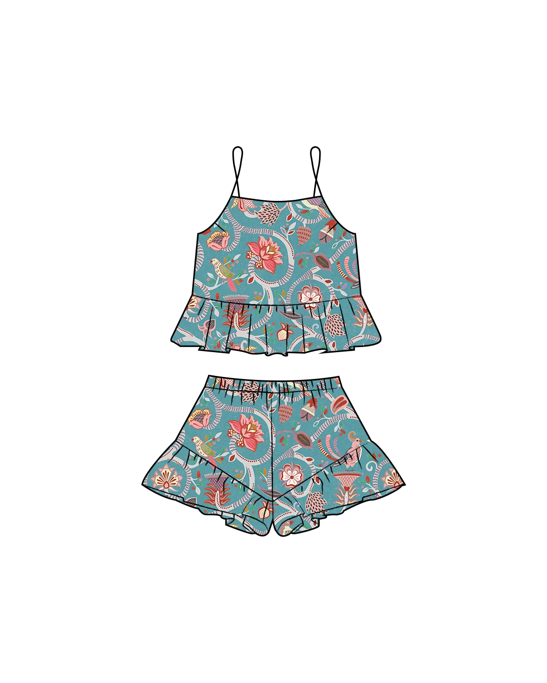 Anna the Tailor's Maya Pyjamas Pattern mock up
