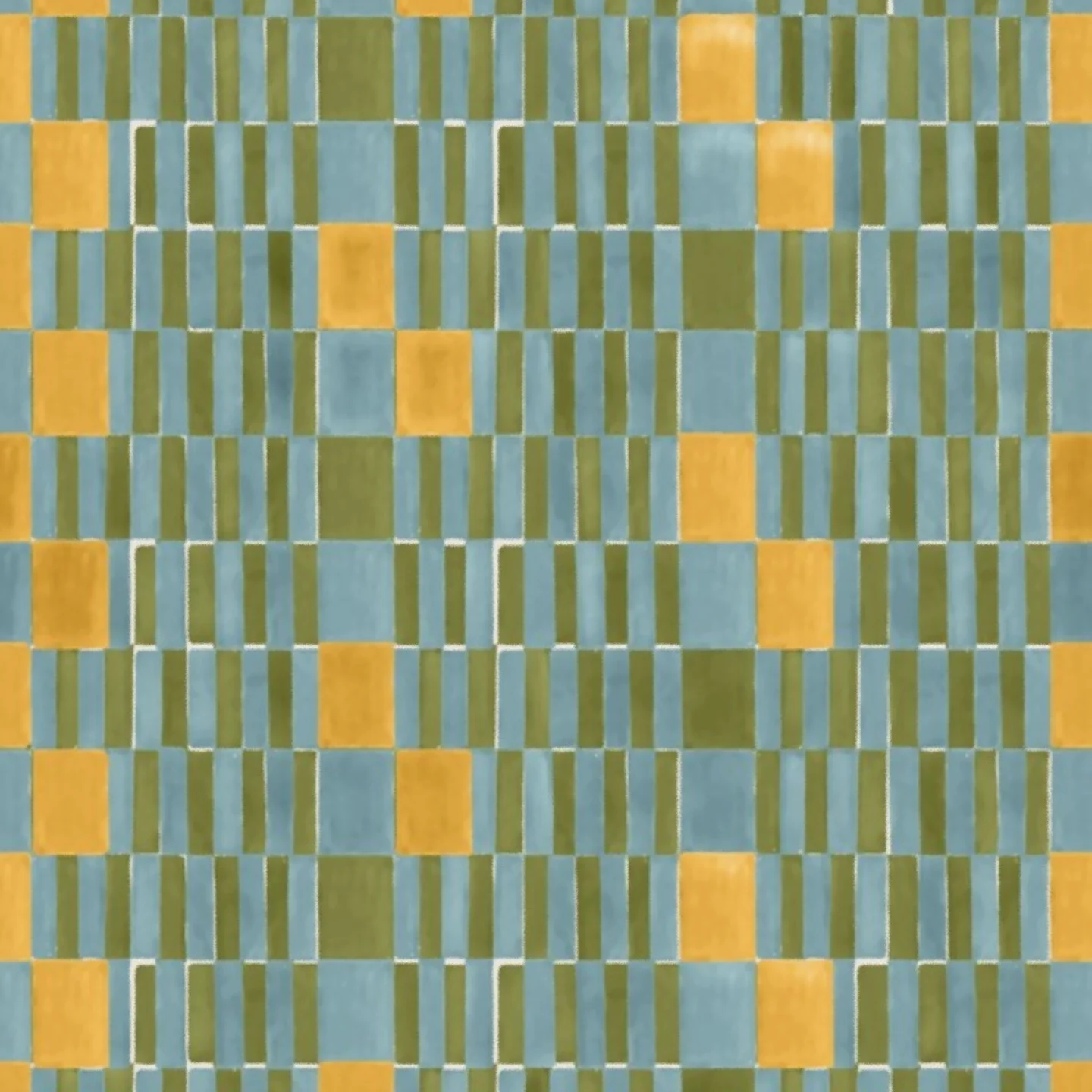 Hamam Fabric in turquoise gold by vk_studio