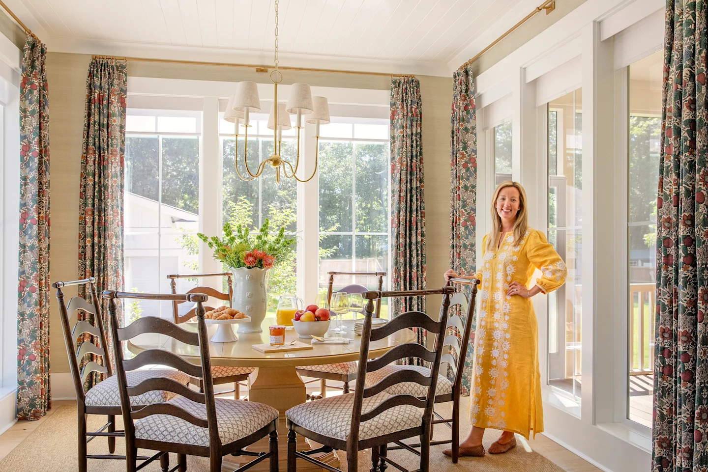 Molly Basile in Dining Room