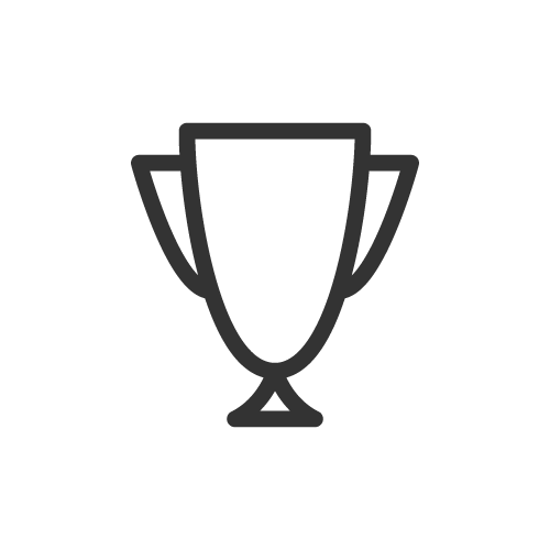 drawing of a trophy