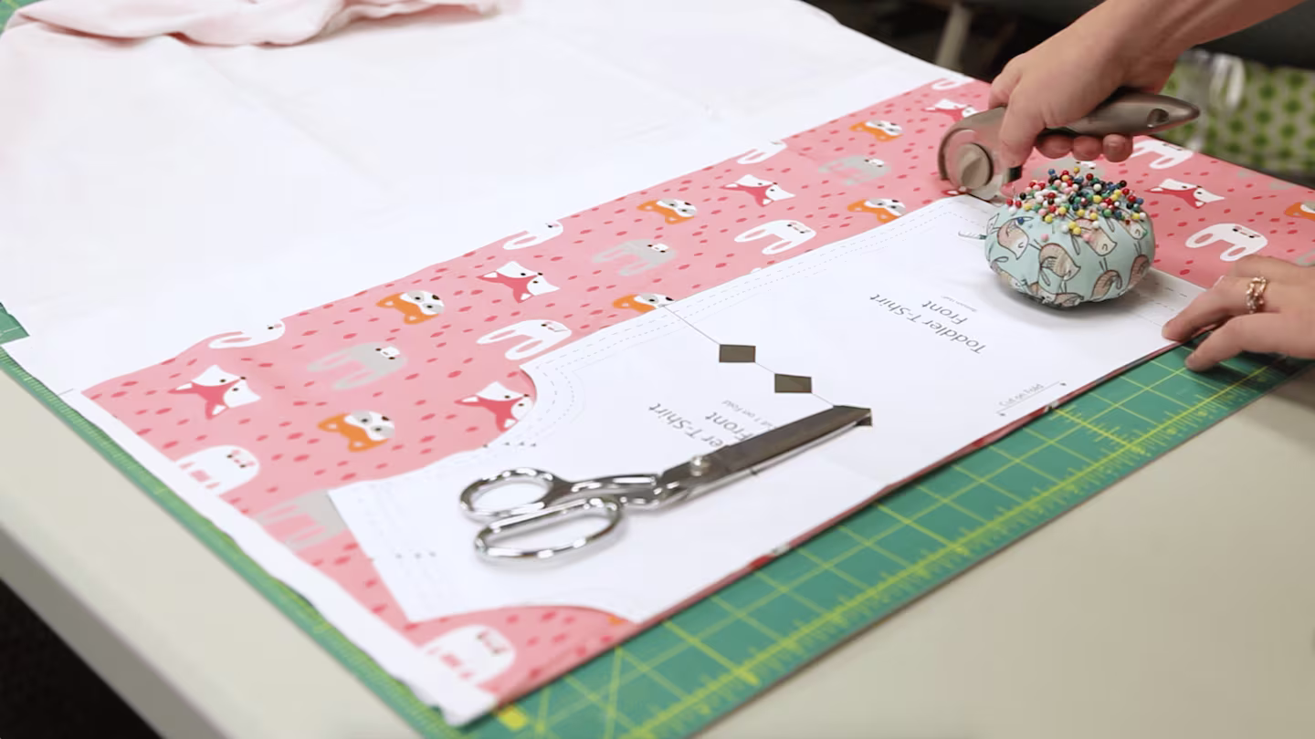 The Essential Toddler Tee - cut your pattern out | Spoonflower Blog