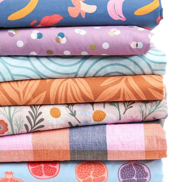 Cotton Lawn Apparel fabric demonstrating its flowing drape and semi-sheer quality