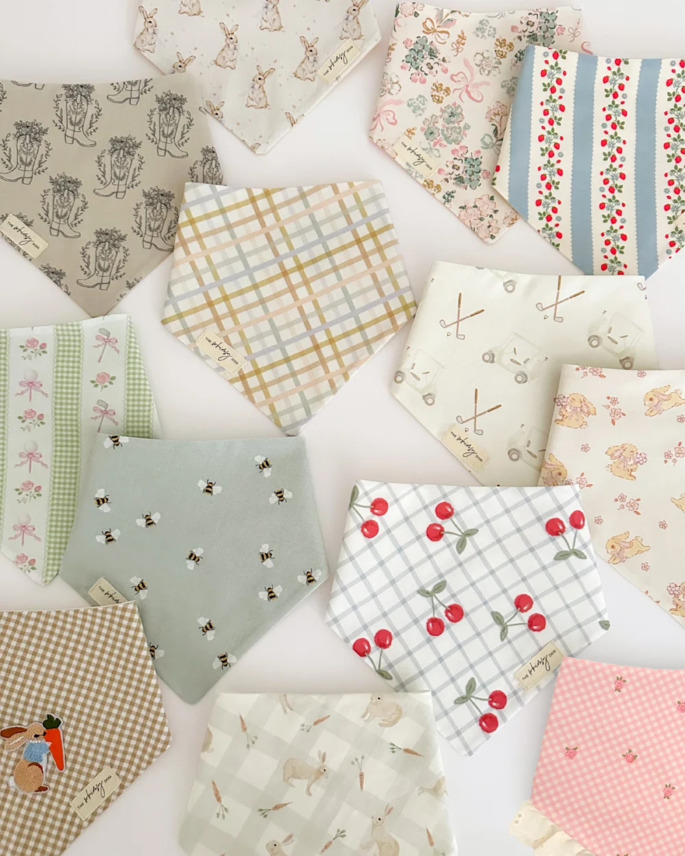 Dog bandanas from The Whimsy-dog
