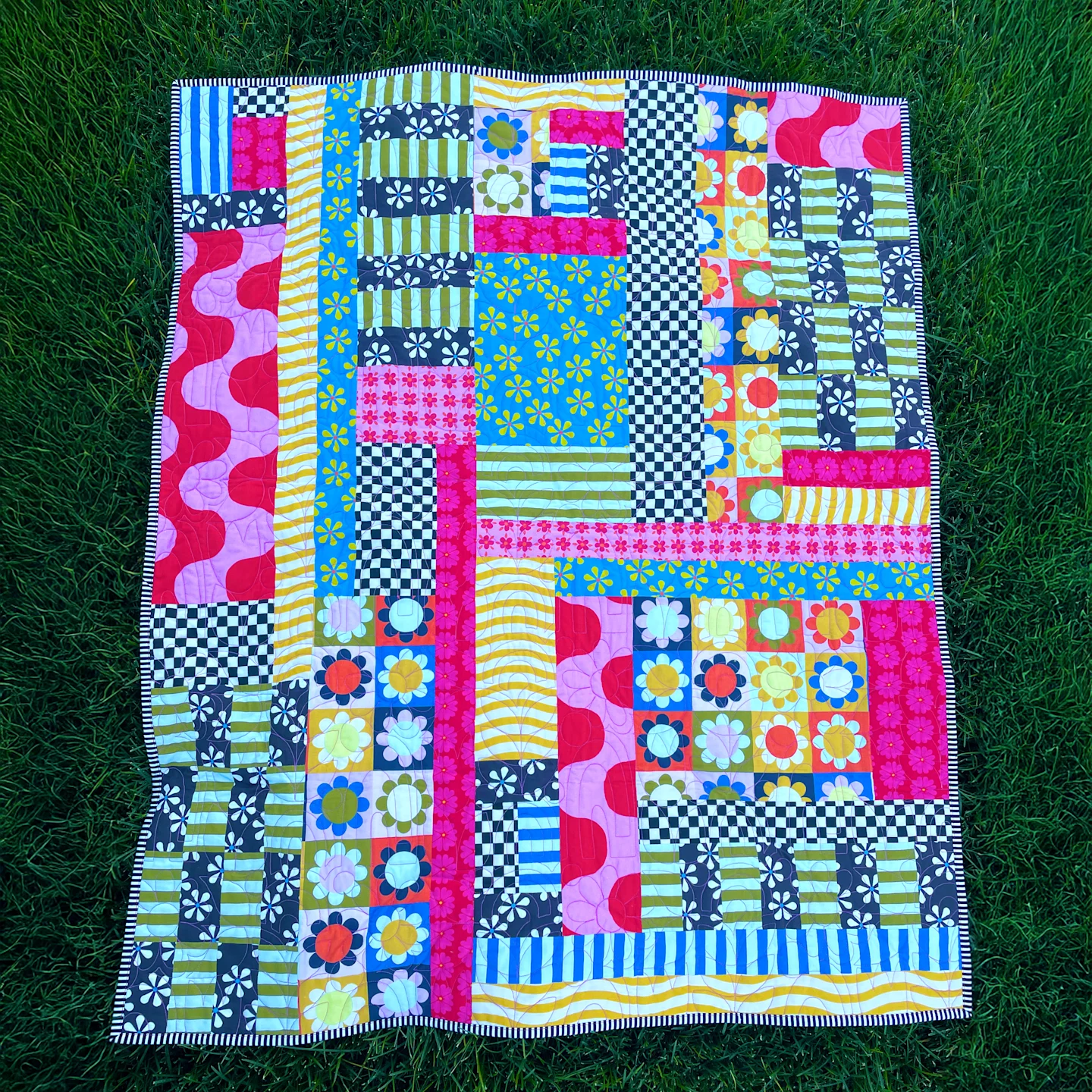 Jenna Hall's finished quilt
