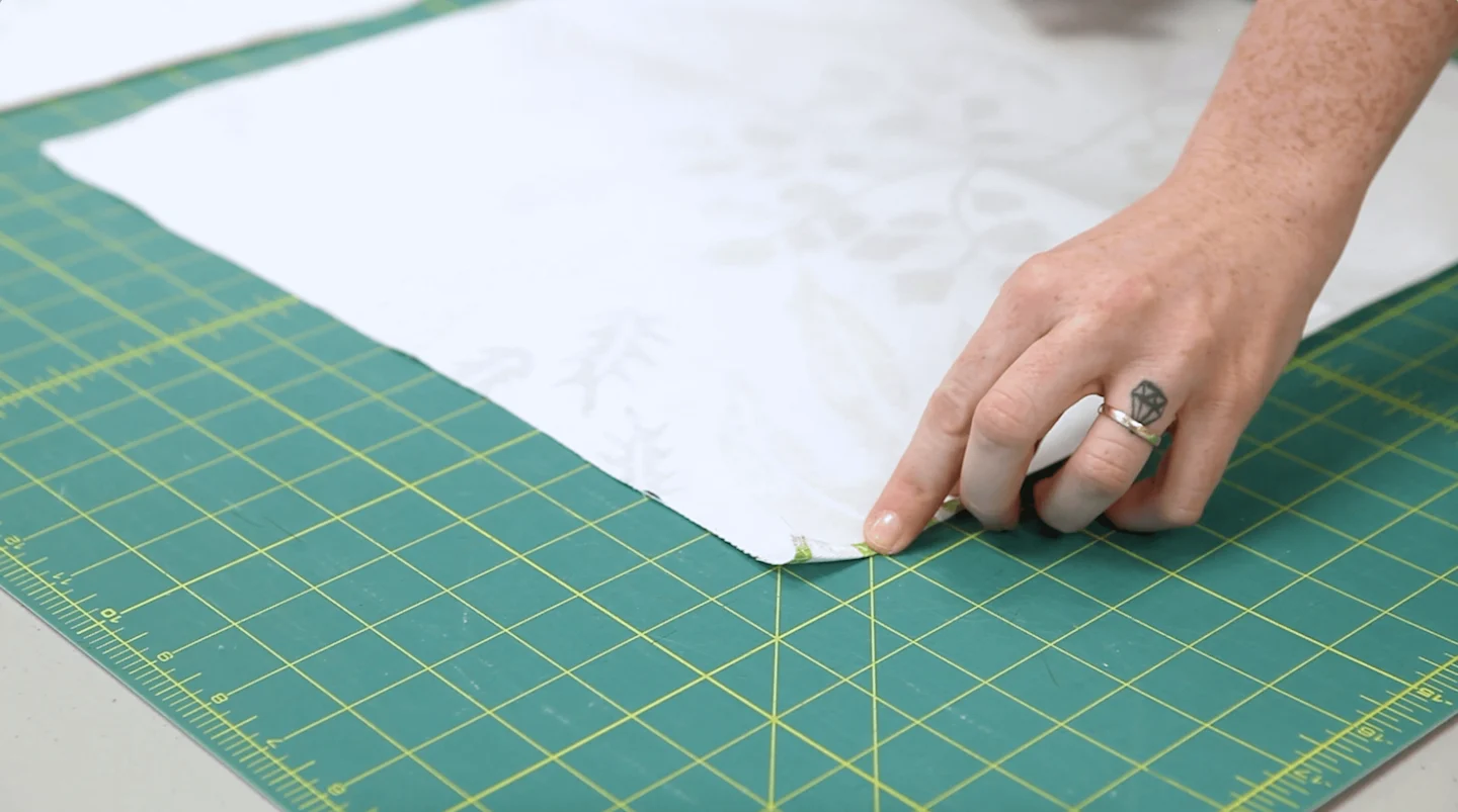 DIY Drawstring Backpack - hem | Spoonflower Blog