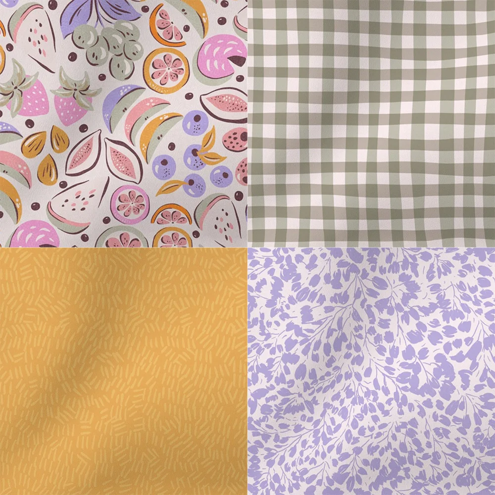 QuiltCon 2025 Little Treats curated quilting fabric collection