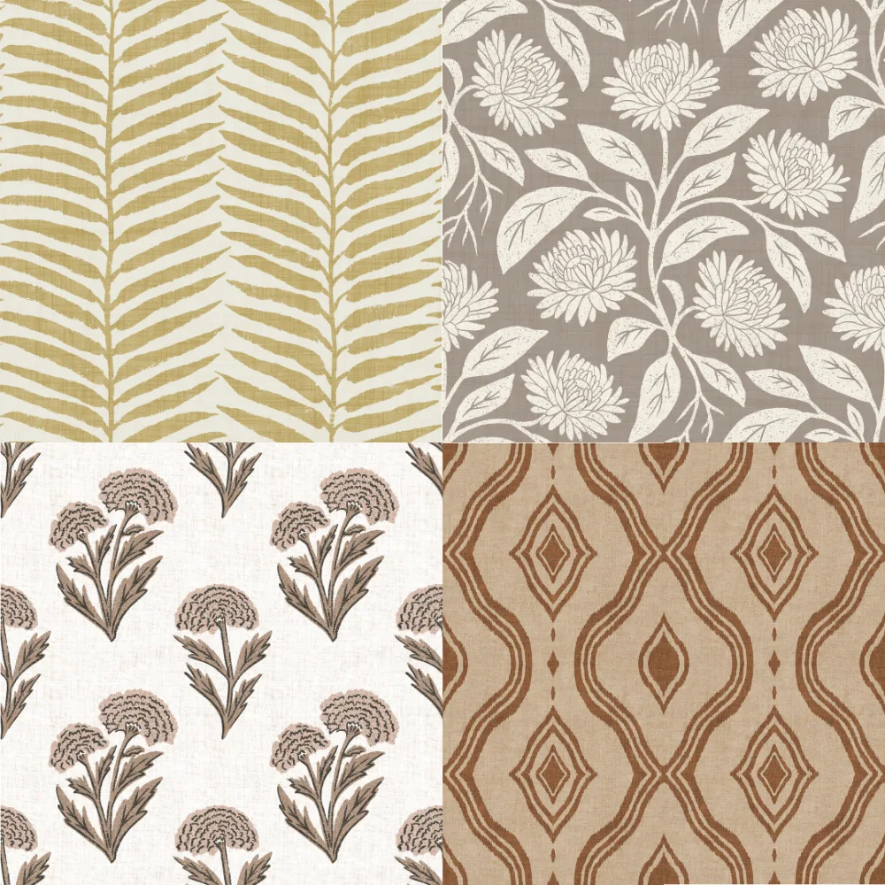 A grid of 4 farmhouse designs from winnie_ho