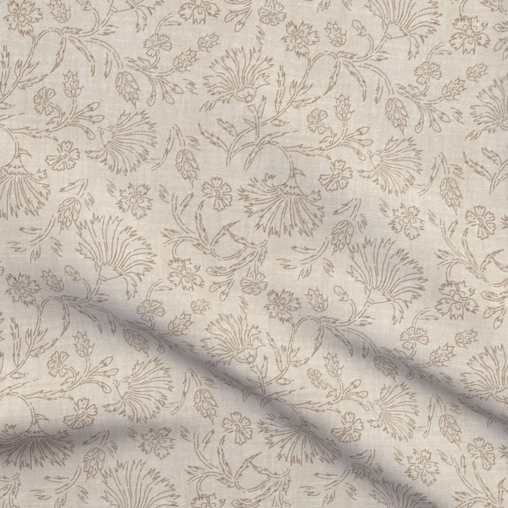 KALAMI LINEN SIMPLE Fabric by holli_zollinger