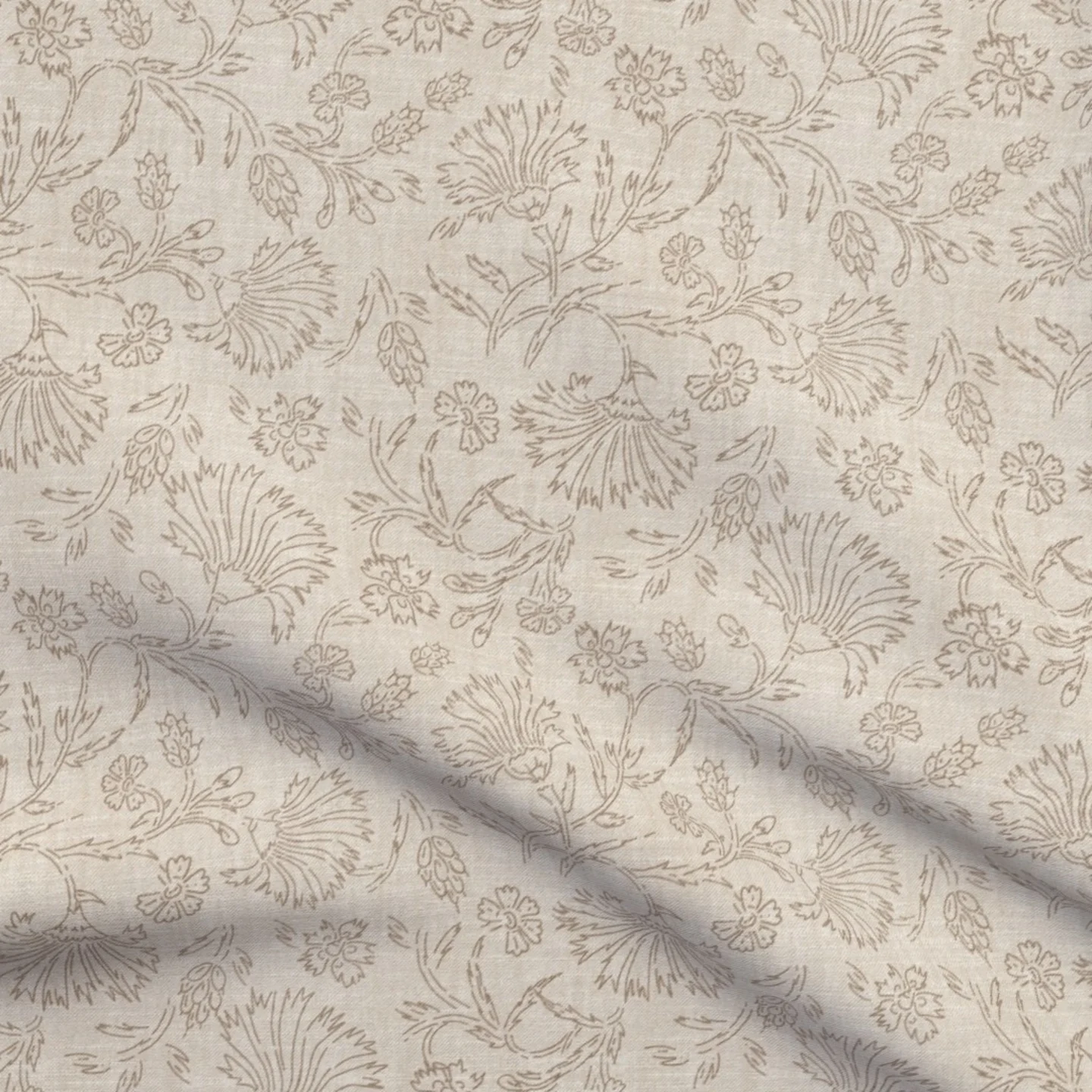 KALAMI LINEN SIMPLE Fabric by holli_zollinger