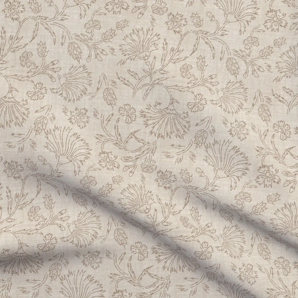 KALAMI LINEN SIMPLE Fabric by holli_zollinger