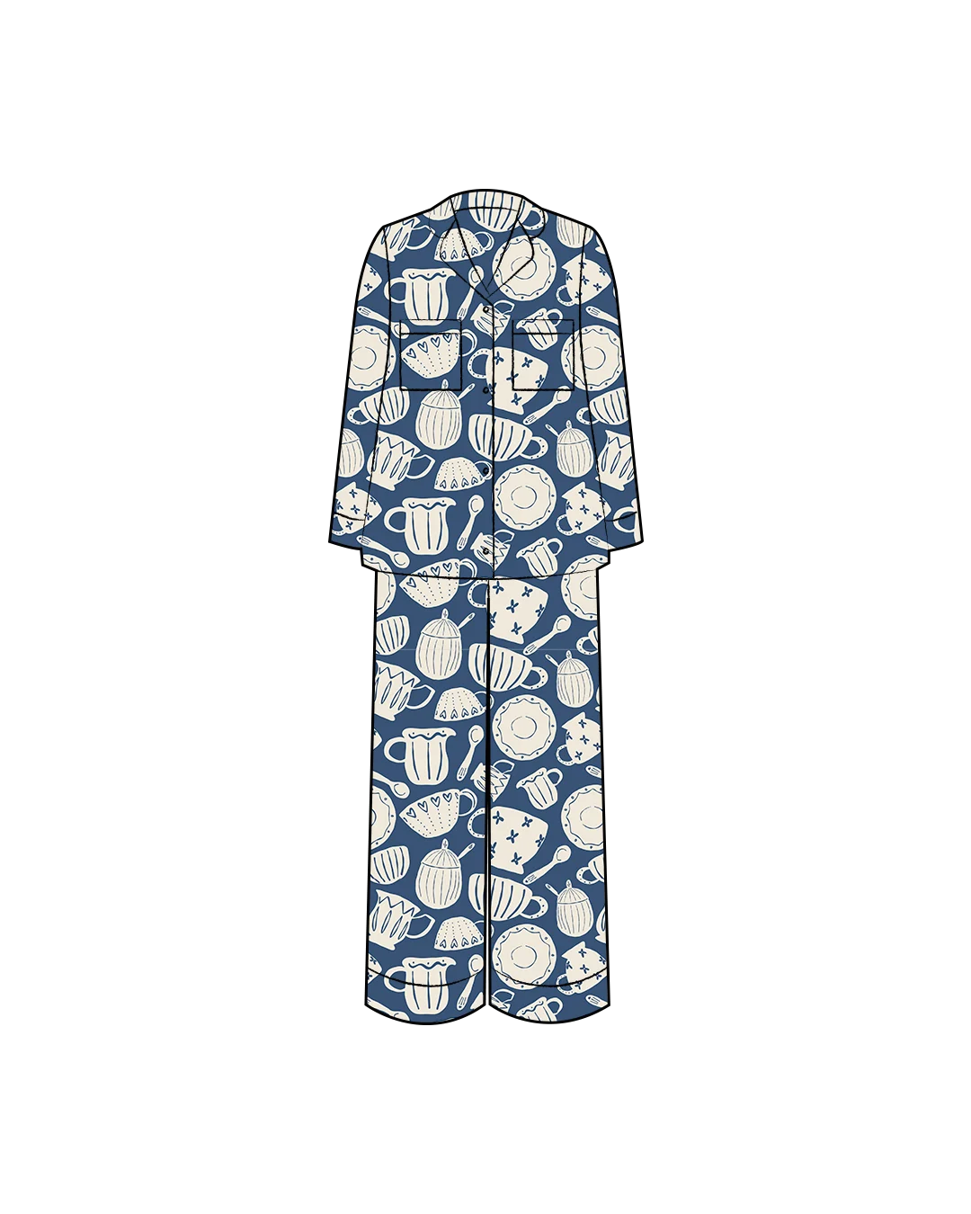 Seamwork Leif Pajama Set Sewing Pattern Mock Up