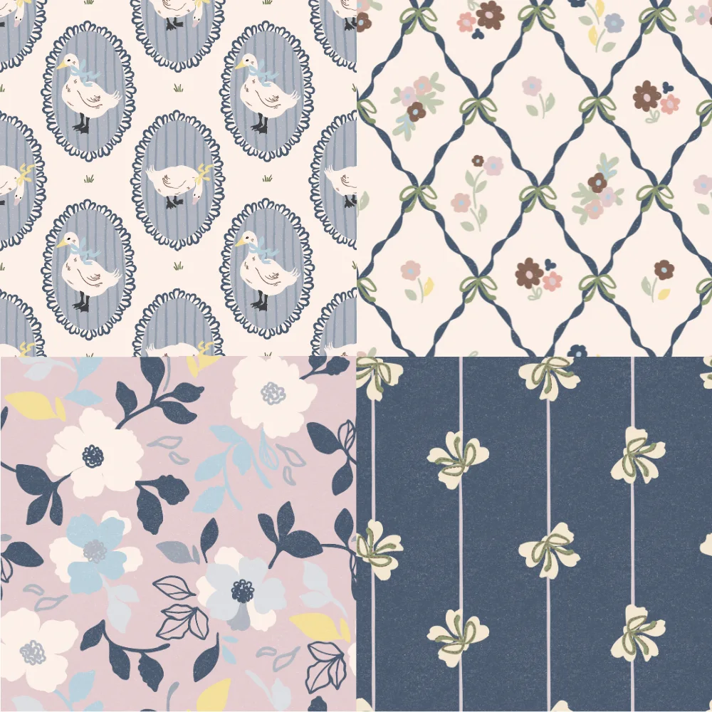 A grid of 4 Easter designs from creative_dialogue