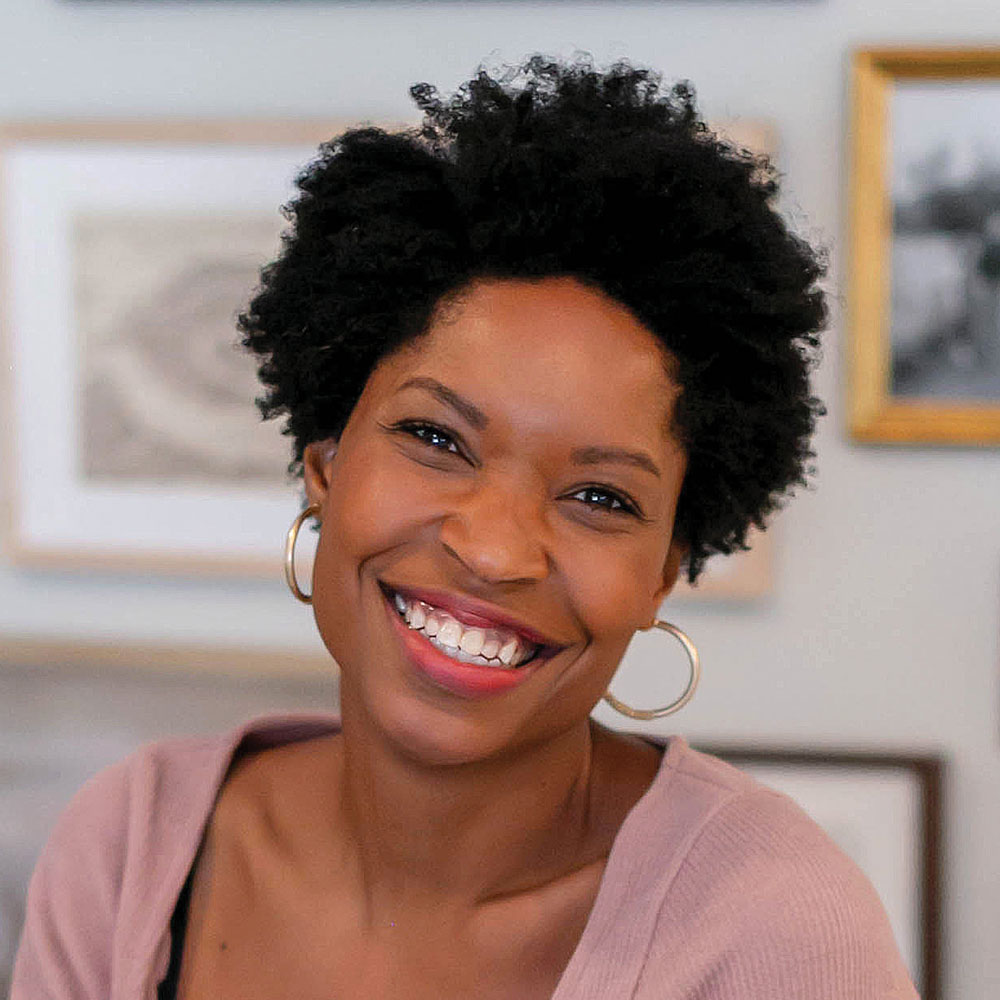 Headshot of Tiffany DeLangie of Pretty Real Blog.
