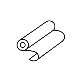 Wallpaper roll icon