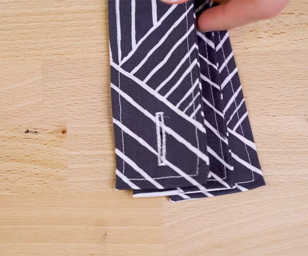 Three finished straps for your craft organizer.