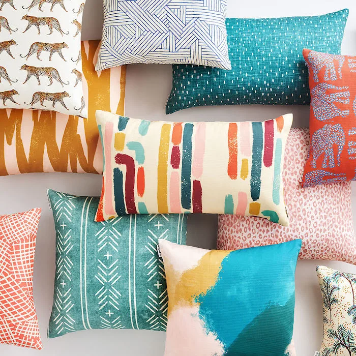 Cypress Cotton Brava fabric styled to highlight its workable, all-purpose appeal