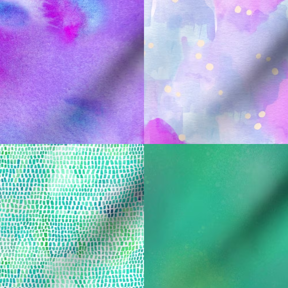 Painterly abstract collection