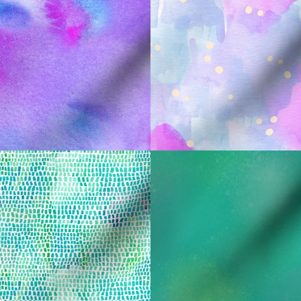 Painterly abstract collection