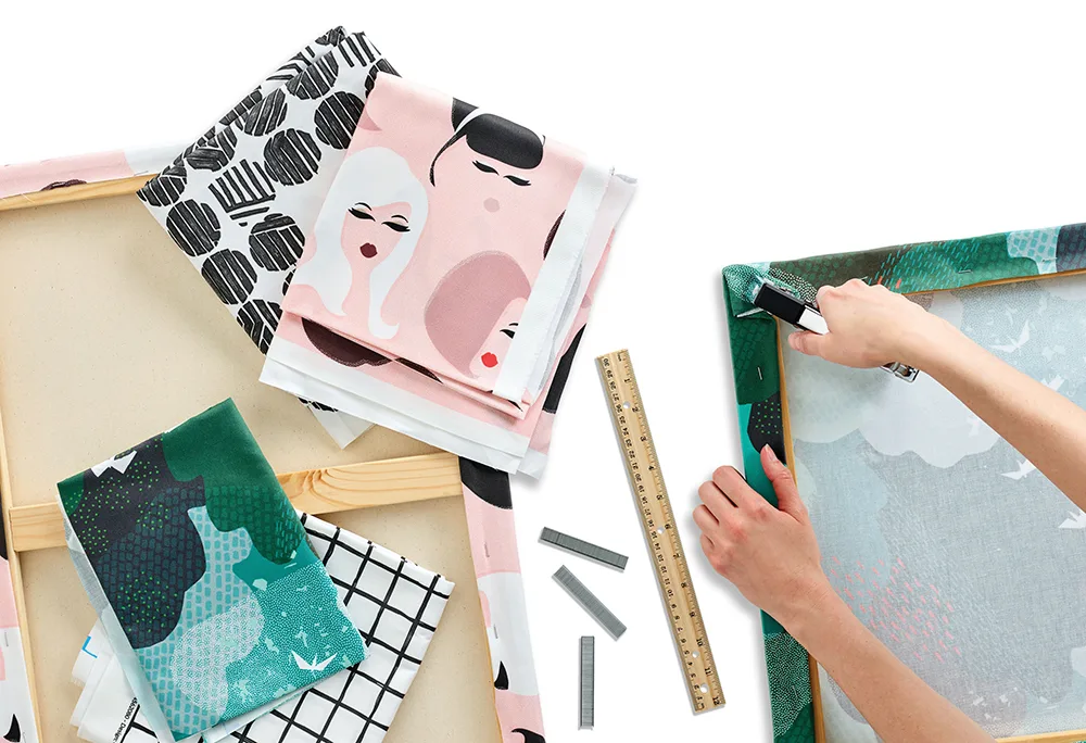 Spruce Up Your Space With a DIY Budget-Friendly Gallery Wall | Spoonflower Blog 