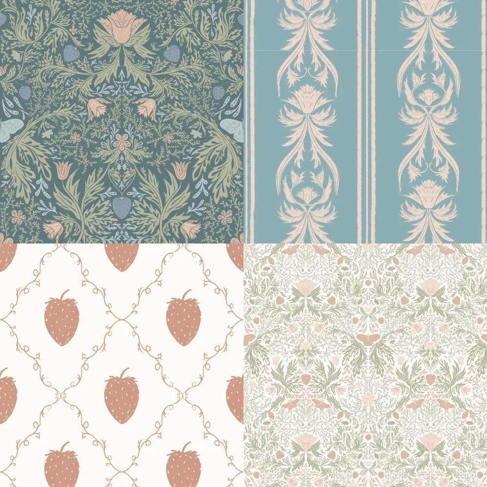 A grid of 4 Easter designs from sassy_kea