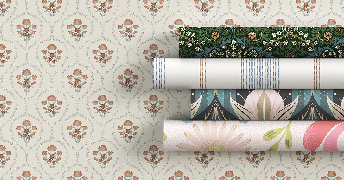 Explore Modern \u0026 Stylish Wallpaper For Walls | Spoonflower, image size:1440x756