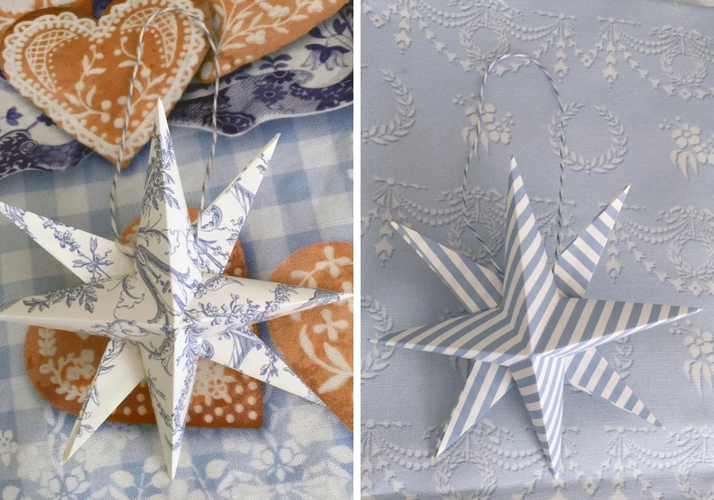 Your Complete Guide to Making Danish Christmas Stars | Spoonflower Blog 
