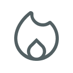 Icon of a flame