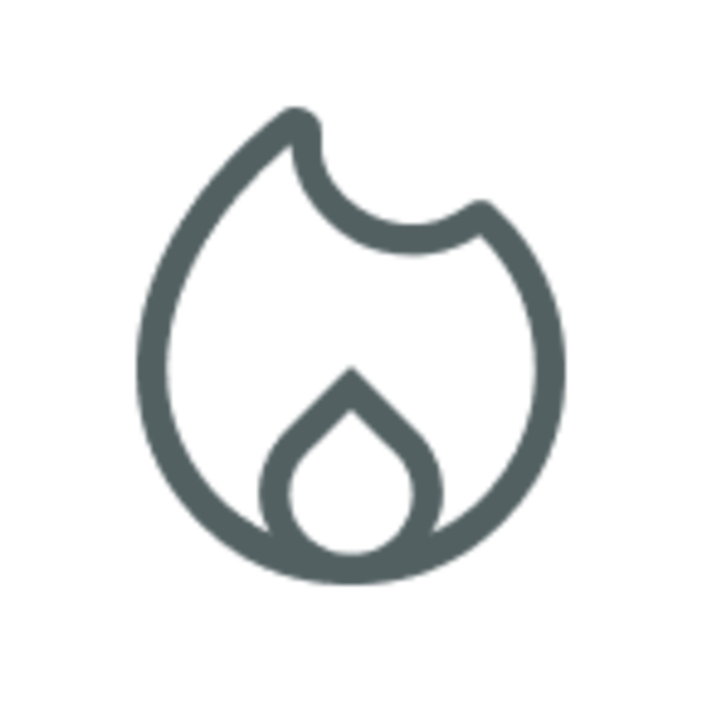 Icon of a flame