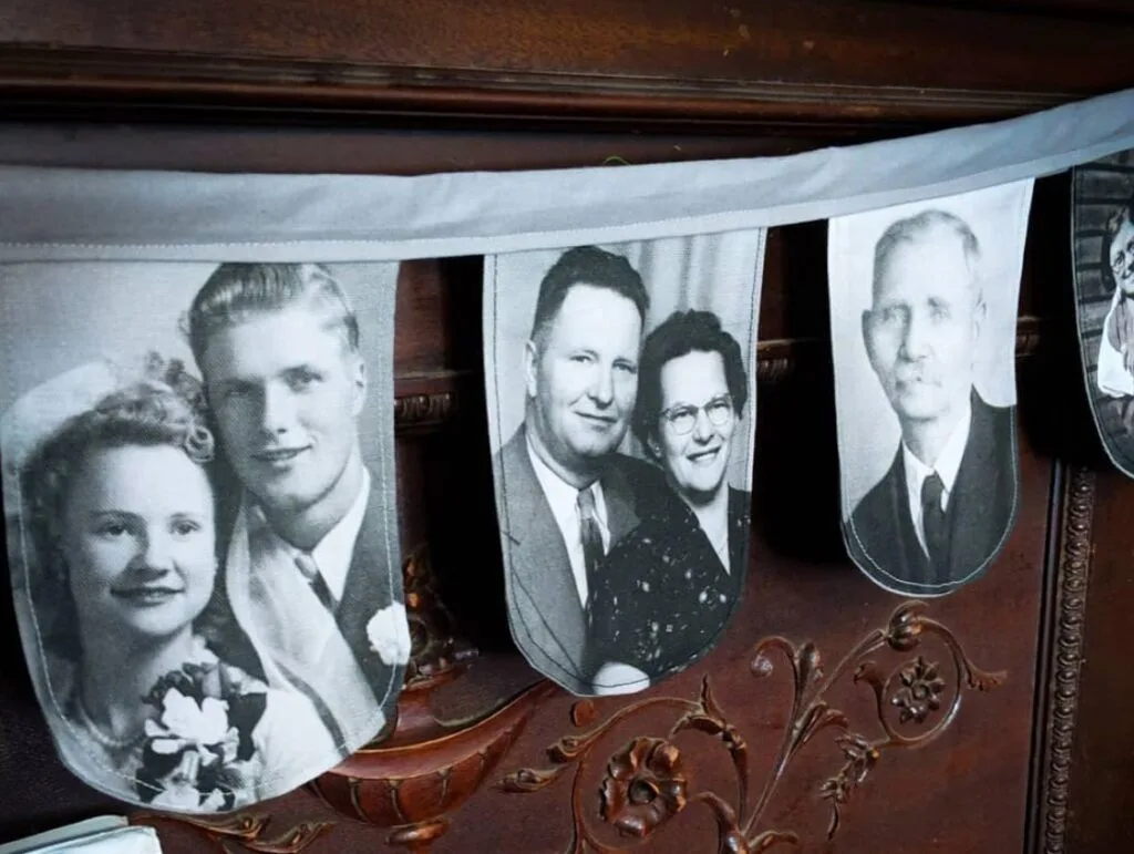 Display your Family Picture with This DIY Photo Garland | Spoonflower Blog 