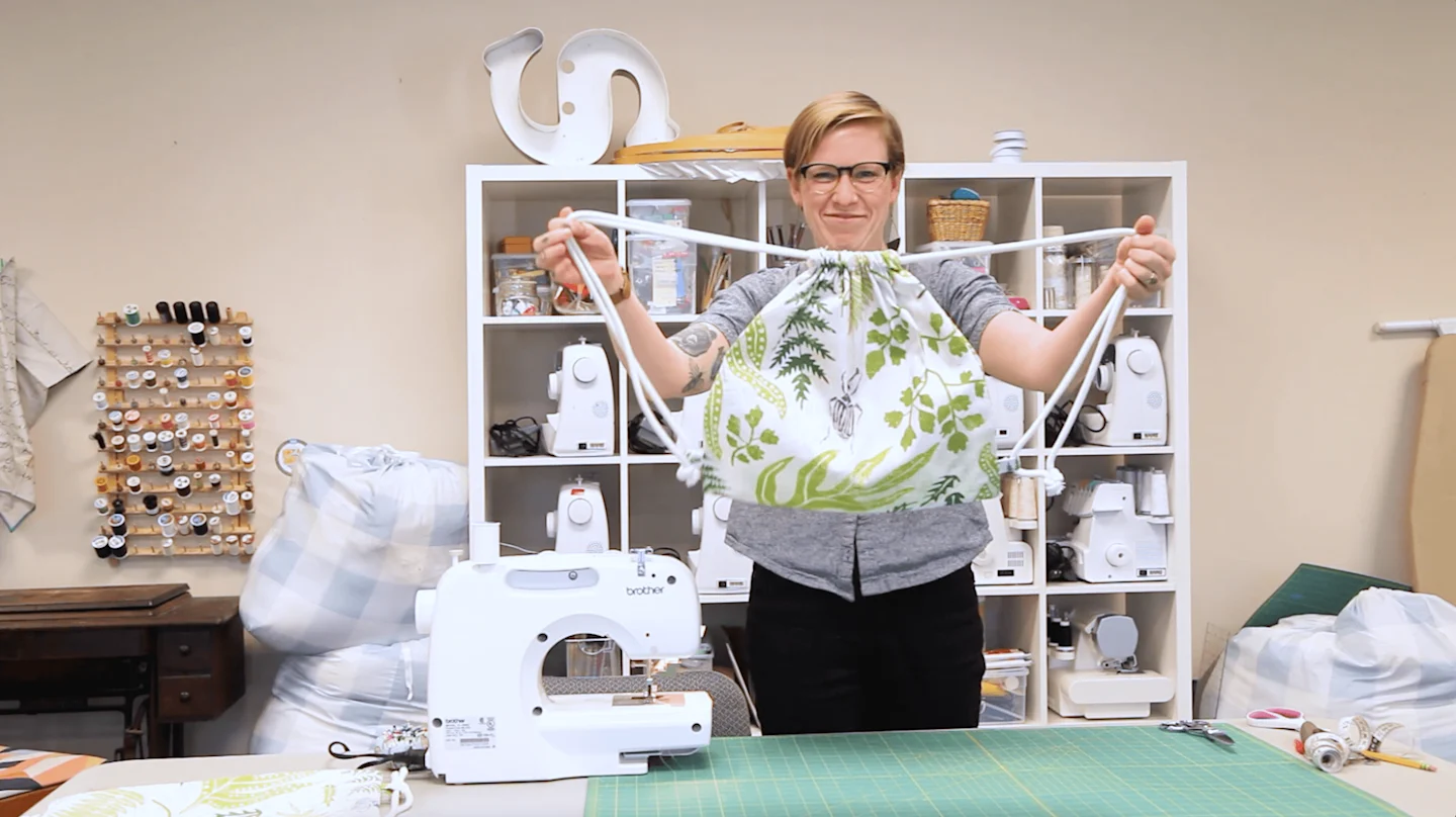 DIY Drawstring Backpack | Spoonflower Blog