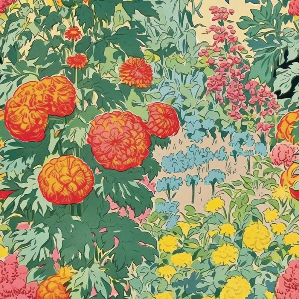 A colorful floral design from whitneyenglish