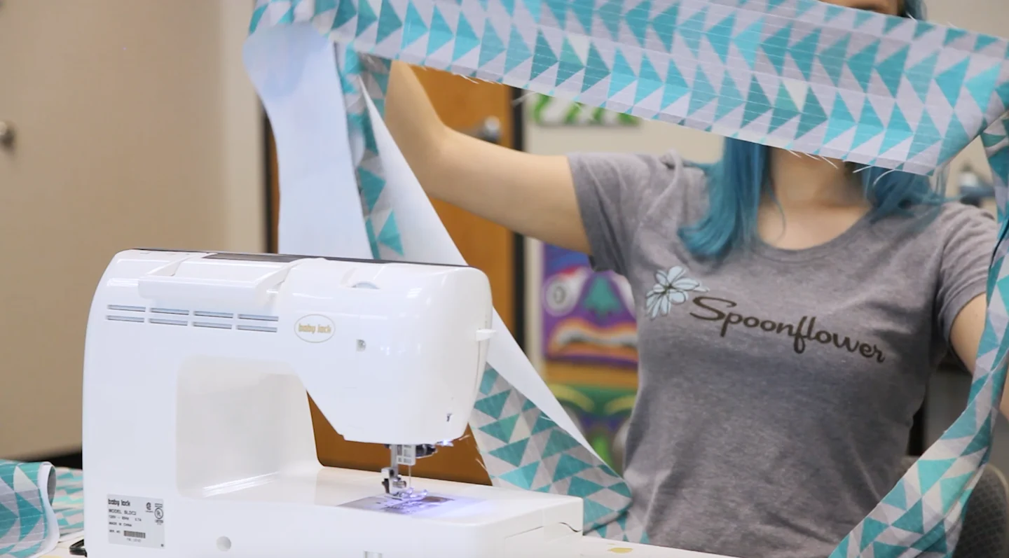 DIY dog bed | The Spoonflower Blog