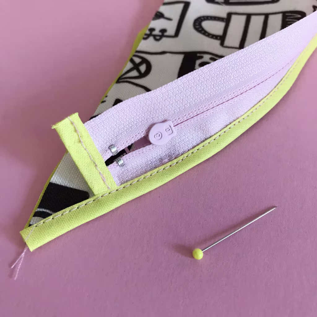 Attach the bias tape | Spoonflower Blog
