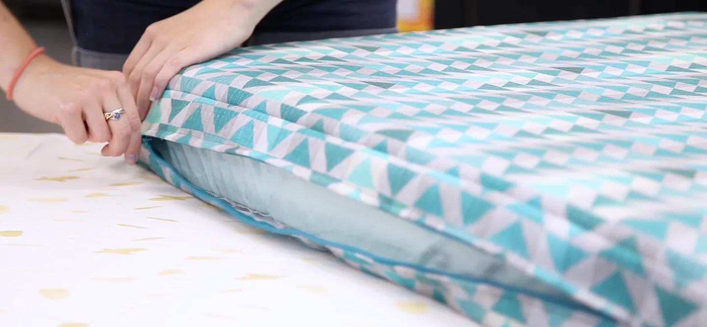 DIY dog bed | The Spoonflower Blog