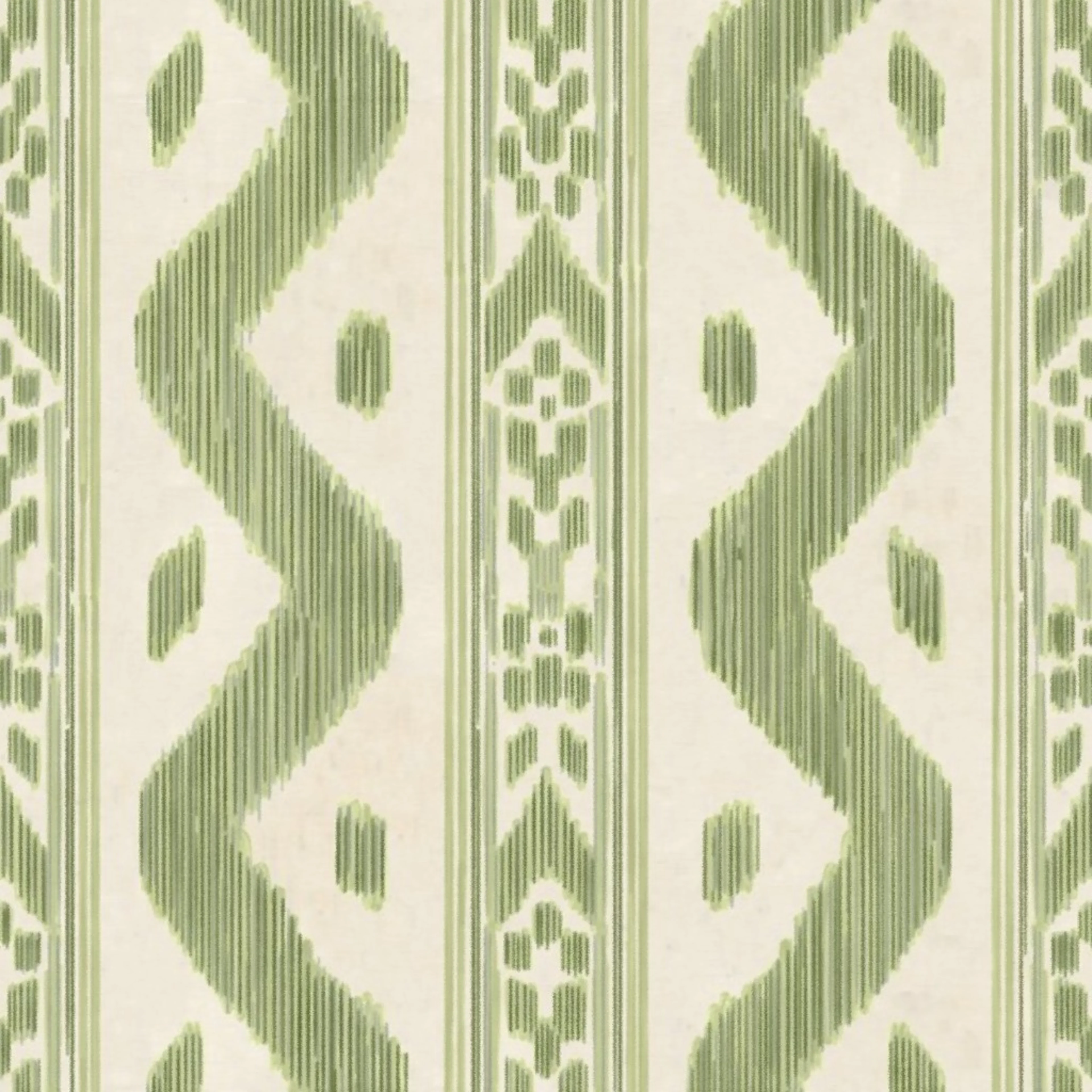 Mariah Ikat Favorite Green Wallpaper by whitneyenglish