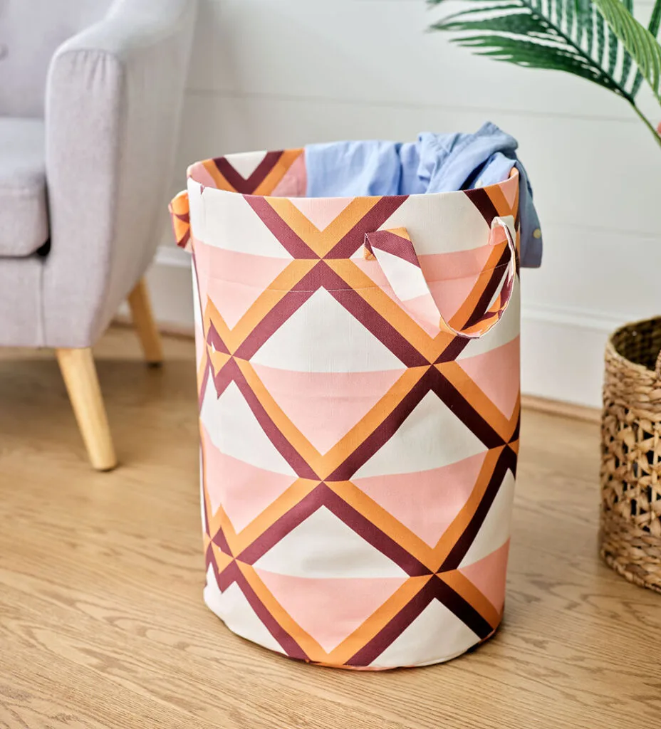 Liven Up Laundry Day with a DIY Laundry Bag | Spoonflower Blog