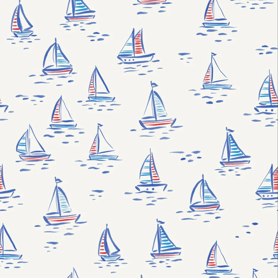 Nautical printed fabric