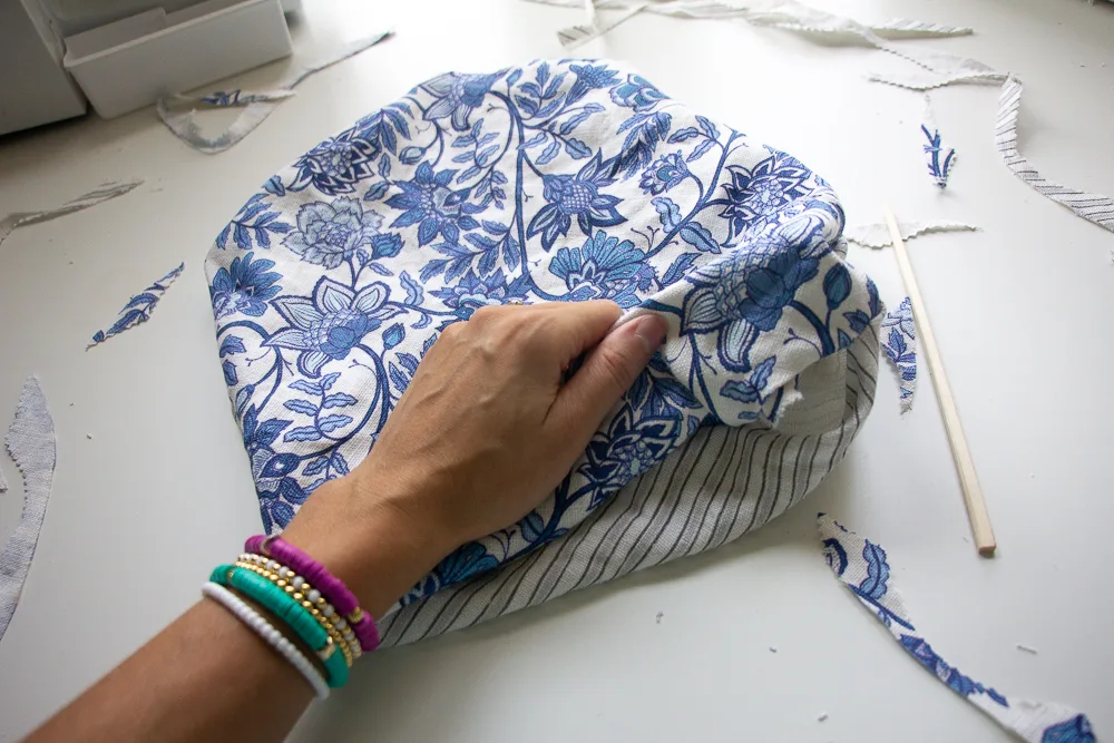 Turn the placemat right side out | Spoonflower Blog 