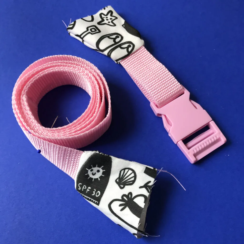 Attach webbing to end pieces | Spoonflower Blog 