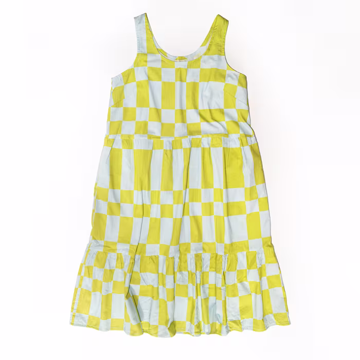 Seersucker fabric styled to showcase its summer-ready, breathable character