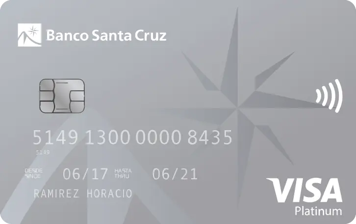 Tarjeta de Crédito Visa Platinum