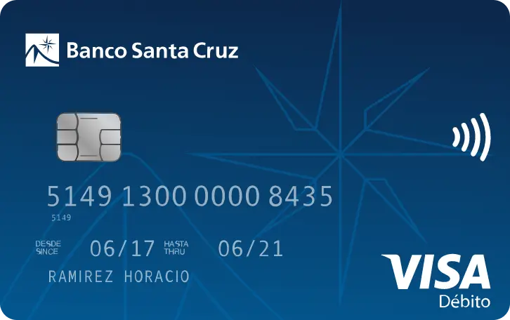 Tarjetas Banco Santa Cruz Solicit la tarjeta que m s te